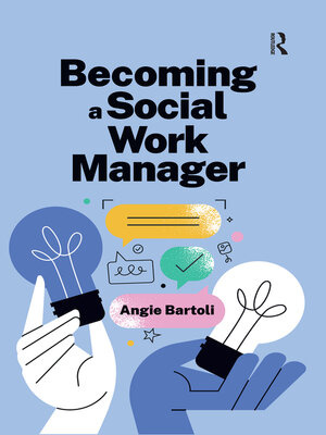cover image of Becoming a Social Work Manager